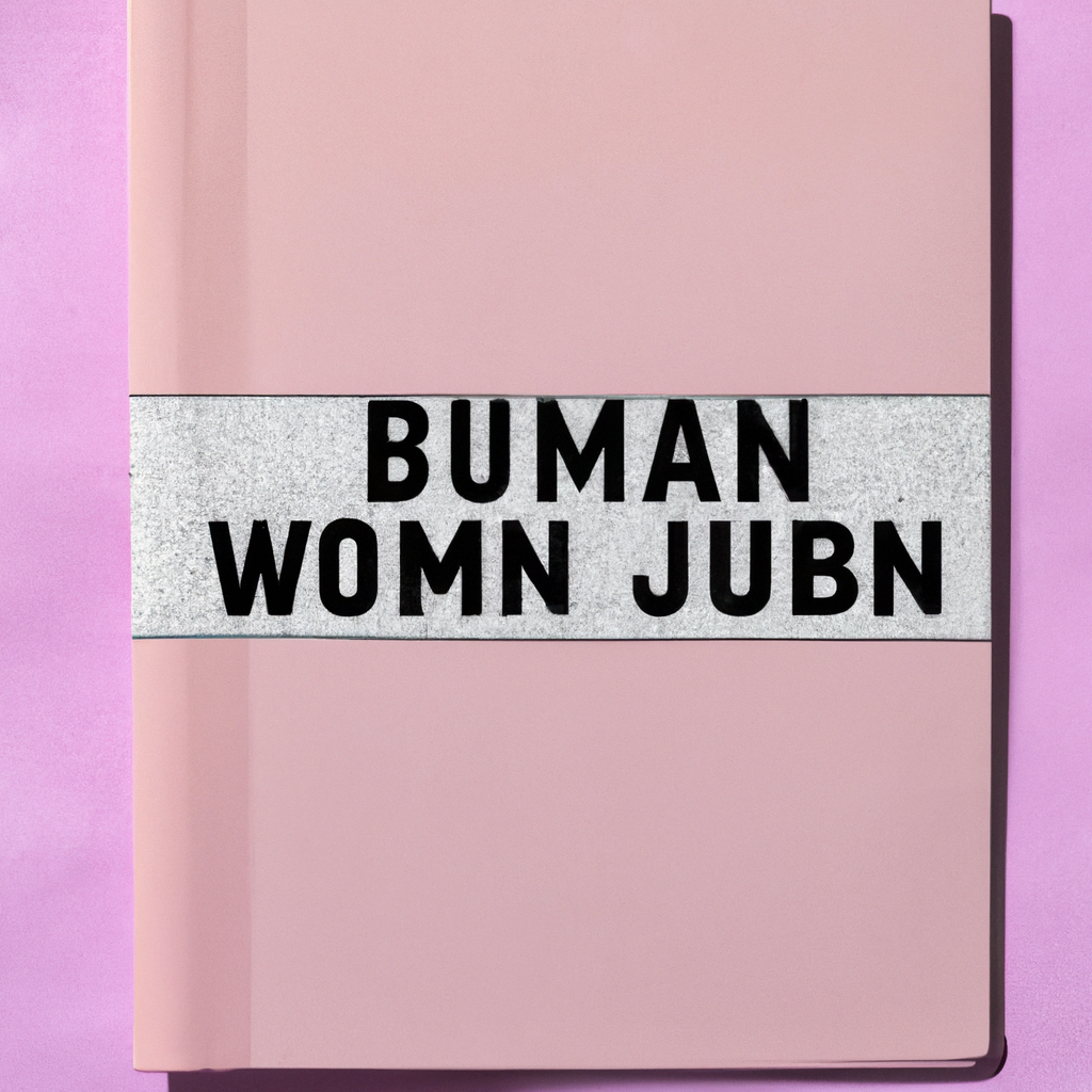 woman's journal book cover page